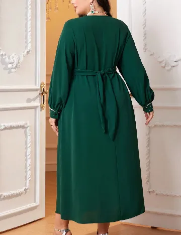 Rochie medie SHEIN CURVE, verde Verde