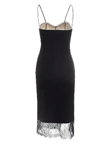 Rochie medie SHEIN, negru Negru
