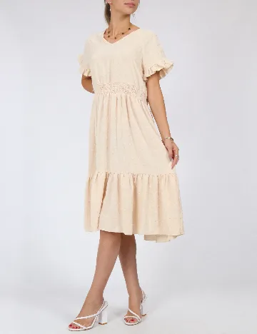 Rochie Shein Kids, crem