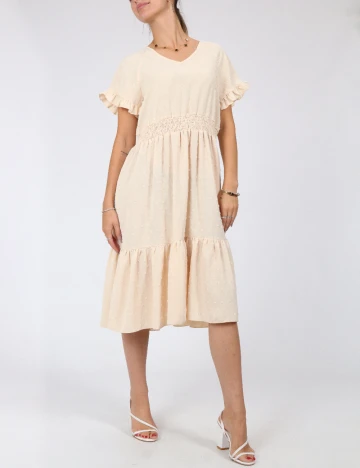 Rochie Shein Kids, crem