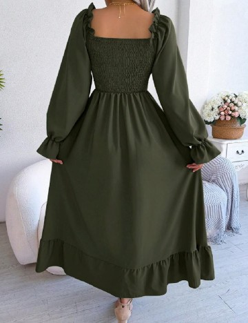Rochie lunga SHEIN, verde
