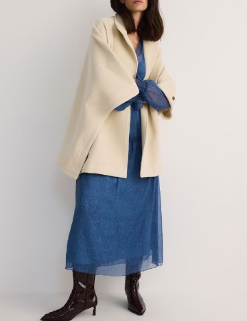Poncho Reserved, crem