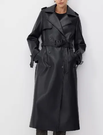 Trench Reserved, negru Negru