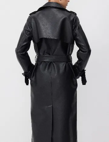Trench Reserved, negru Negru
