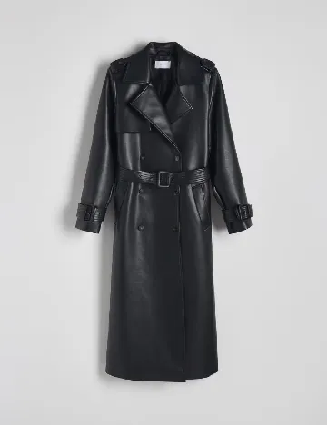 Trench Reserved, negru Negru