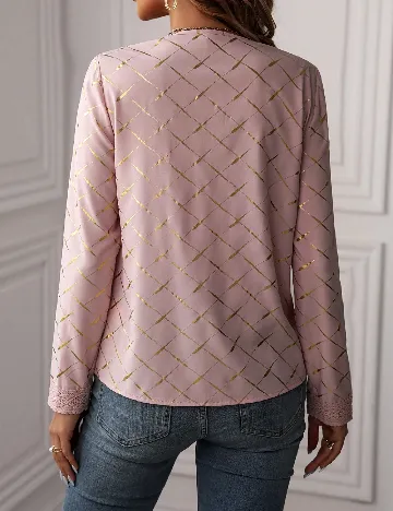 Bluza SHEIN, roz pudra Roz