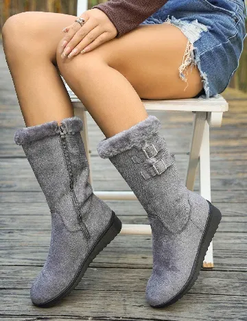 Ghete SHEIN, gri Gri