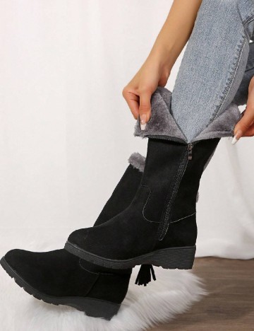 Cizme SHEIN, negru