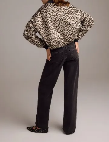 Jacheta Reserved, animal print Animal print