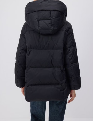 Geaca Oversize Reserved, negru