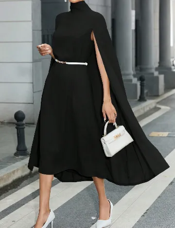 Rochie medie SHEIN, negru Negru