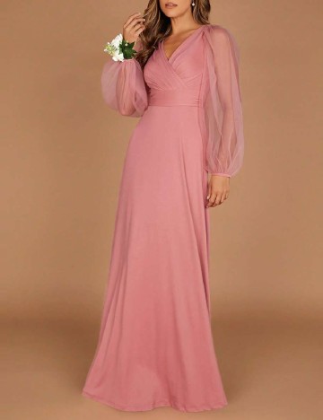 Rochie lunga SHEIN, roz