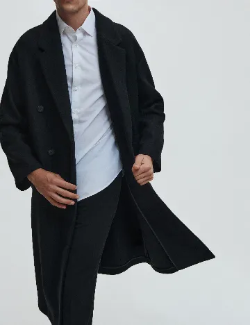 Palton Reserved, negru