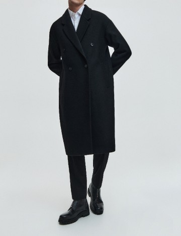 Palton Reserved, negru