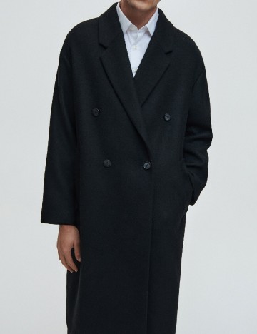 Palton Reserved, negru