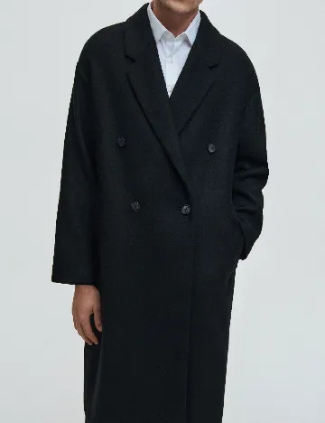 Palton Reserved, negru