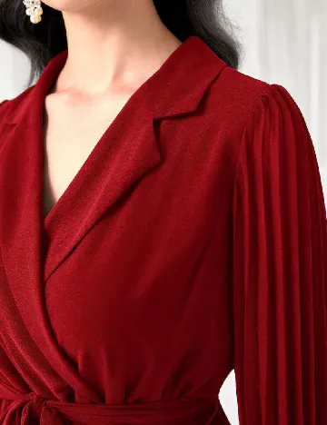 Rochie lunga SHEIN, rosu Rosu