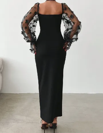 Rochie lunga SHEIN, negru Negru