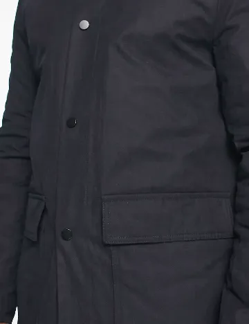 Geaca ASOS, negru Negru