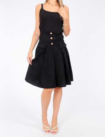 Fusta Shein Kids, negru