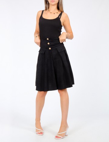 Fusta Shein Kids, negru