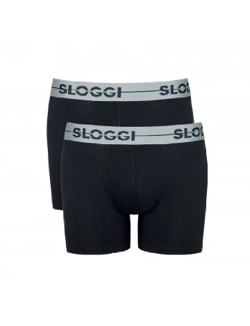 Set Boxeri 2 perechi Sloggi by Triumph, negru