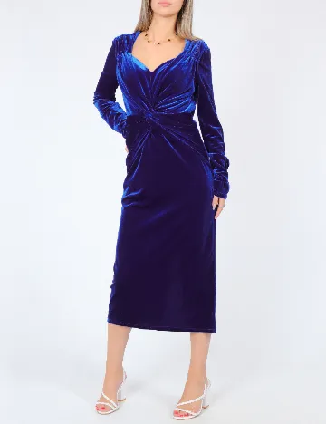 Rochie medie SHEIN, albastru Albastru