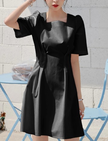 Rochie scurta Dazy, negru