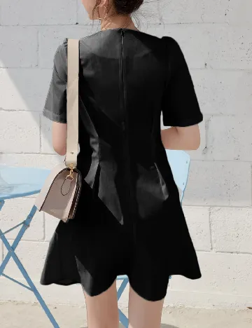 Rochie scurta Dazy, negru Negru