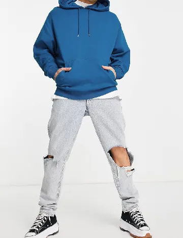 Hanorac ASOS, albastru Albastru