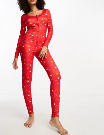 Pijama Loungeable, rosi