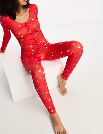 Pijama Loungeable, rosi