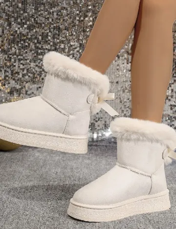 Ghete SHEIN, ecru Alb