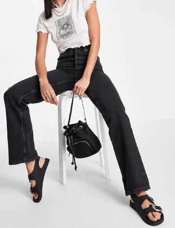 Blugi Top Shop, negru Negru