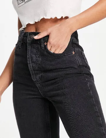 Blugi Top Shop, negru Negru