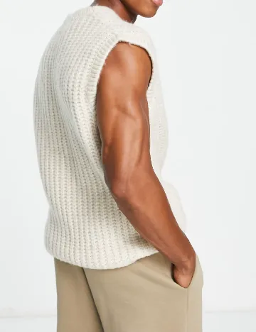 Vesta ASOS, ecru Alb