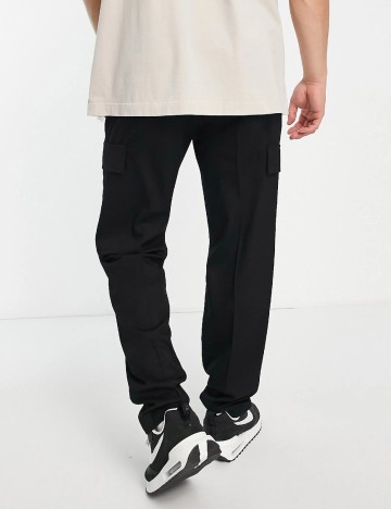 Pantaloni Topman, negru
