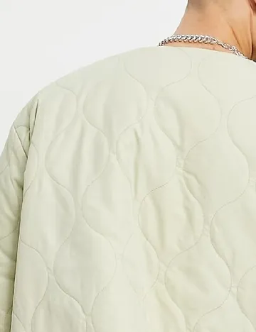 Geaca reversibila ASOS, verde Verde