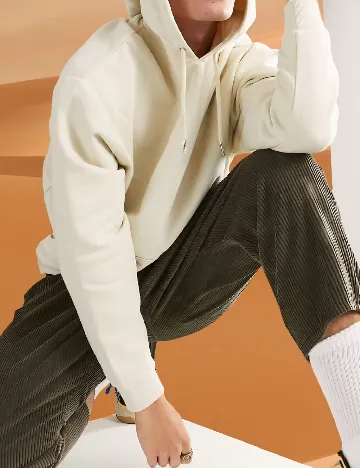 Hanorac Oversize ASOS, crem