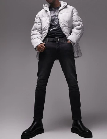 Geaca Topman, gri Gri