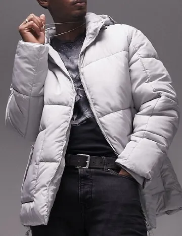 Geaca Topman, gri Gri