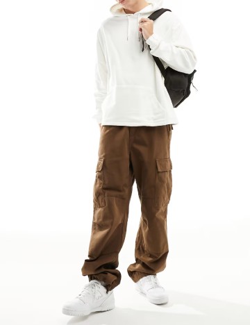 Hanorac Oversize ASOS, alb