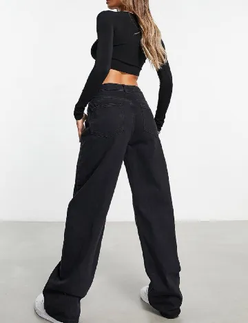 Blugi ASOS, negru Negru