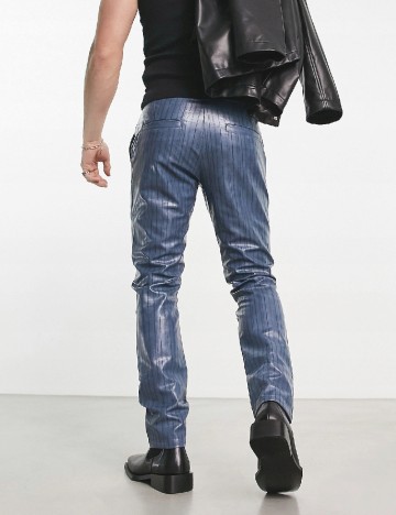 Pantaloni ASOS, albastru