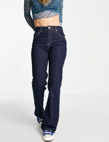 Blugi Top Shop, albastru Albastru