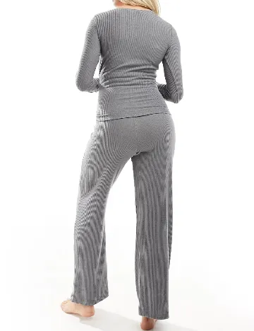 Pijama Hunkemöller Maternity, gri Gri