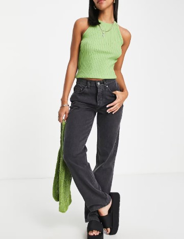 Blugi ASOS, gri