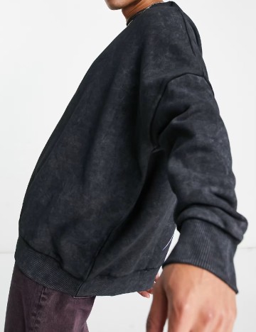 Bluza Oversize ASOS, negru