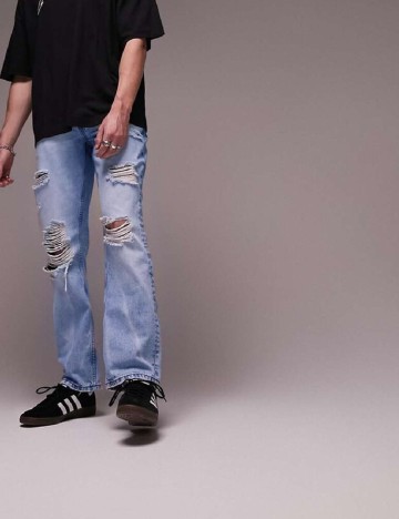 Blugi Topman, albastru