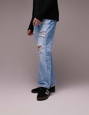 Blugi Topman, albastru